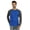Blue, variant on Men's Regular Fit Round Neck Shirt Solid Raglan Long Sleeve T-Shirts