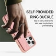 thumbnail image 3 of Dteck for Apple iPhone 11 Pro Max Wallet Case, Shockproof Heavy Duty Flip PU Leather Ring Kickstand Card Holder Anti-Scratch Soft Protective Cover, pink, 3 of 8