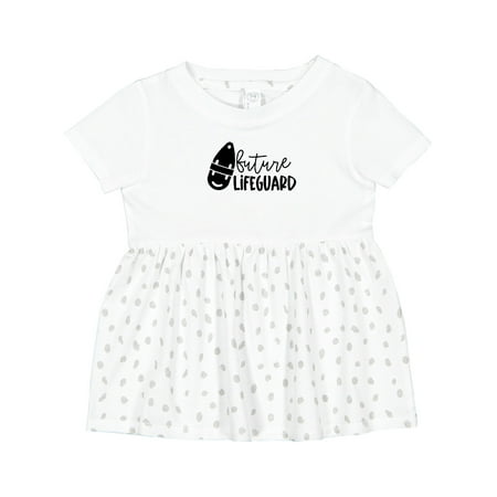 

Inktastic Future Lifeguard- Lifeguard Buoy Girls Baby Dress