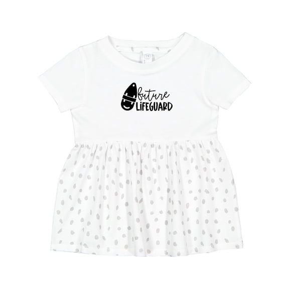 Inktastic Future Lifeguard Lifeguard Buoy Girls Baby Dress