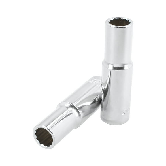 Surtek 1/2” Long Socket, 12 Points 5/8”, Steel