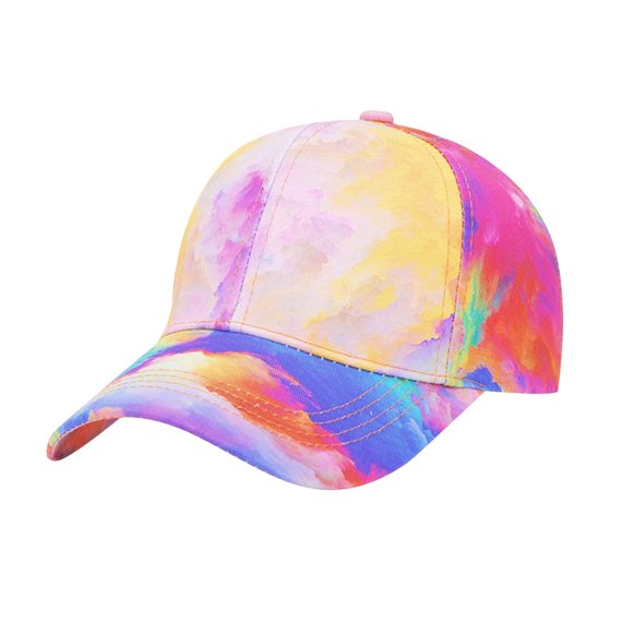Casquette de Baseball Imprimée 3D pour Hommes et Femmes Teinture sur Nœuds Ajustable Snapback Chapeau Été Extérieur Soleil Unisexe Autres Casquettes de Baseball Teinture sur Nœuds pour Femmes Hommes Unisexe avec un Dos Ajustable Chapeau de Baseball Unisexe-Enfant