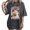 Black, variant on Black Washed Cat Face Meme S-2XL Print Tshirt Graphic Tees Shirts Weird Cat surprise Fashion Tops