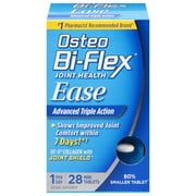 Pack of 4 Osteo Bi-Flex Joint Health Ease Advanced Triple Action Mini Tablets - 28 ct - Package may vary