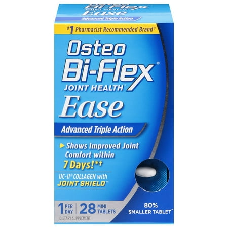 Osteo Bi-Flex Joint Health Ease Advanced Triple Action Mini Tablets - 28 ct (Packaging May Vary)