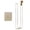 Gold, variant on Cxui Gold Bathroom Toilet Paper Roll Holder for Tissue, Over The Tank, Self-Adhesive Wall Mount, 13X4X2In, 1Pcs