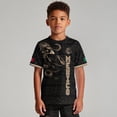 thumbnail image 5 of 2026 New Mexico Soccer Jersey Kids, Mexican Jersey Soccer T-Shirt, Mexico National Team Pattern Crew Neck Short Sleeve Athletic Casual Football Top for Kids, 5 of 9