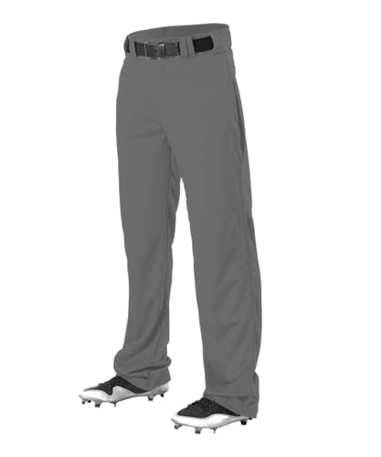 Alleson Youth Relaxed Fit Open Bottom Baseball Pants w Adjustable Inseam by Alleson