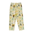thumbnail image 6 of Uemuo Animal Tree Pattern Women's Wide Leg Palazzo Lounge Pants with Pockets Light Weight Loose Comfy Casual Pajama Pants-Large, 6 of 9