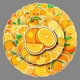 thumbnail image 1 of Pegatinas naranjas -50 pegatinas de vinilo impermeables de color naranja para botellas de agua, portátil, equipaje, taza, ordenador, teléfono móvil, monopatín, guitarra, 1 of 5
