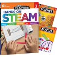 thumbnail image 1 of Shell Education SEP147644 Grade 3 180 Days Steam, Science & Math Book - Set of 3, 1 of 1
