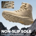 thumbnail image 2 of NORTIV 8 Men's Military Tactical Lightweight Comfortable Boots for Work All Day, 2 of 7