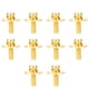 thumbnail image 2 of Tornillo dorado, kit de batería de 10 piezas, kit de tambor de oído, tornillos, accesorios de batería probados y confiables, 2 of 8