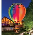 thumbnail image 4 of Regal Art & Gift Hot Air Balloon Solar Lantern LG - Rainbow Metal 23.5" Light Led, 4 of 4
