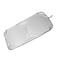thumbnail image 1 of Unique Bargains Black Silver Tone Rear Windshield Sun Shade for Car, 1 of 4