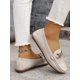 thumbnail image 3 of Women's Soft Breathable Flat Shoes, Breathable Flat Loafers, Casual Home Shoes, Slip Resistant Mother Shoes, Retro Flat Shoes, 3 of 3