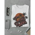 thumbnail image 3 of California Tropical Urban Design T-Shirt Men -Image by Shutterstock, Male 3X-Large, 3 of 4