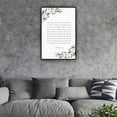 thumbnail image 5 of Hebrews 12 1-2 Bible Verse Print Botanical Scripture Wall Art for Christian Home, Let Us Run with Endurance Poster Landscape Wall Decor Living Room, 5 of 6