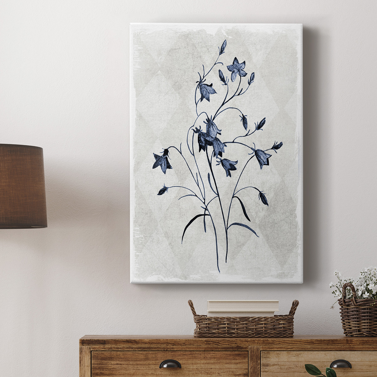 Harlequin Botanical II Premium Gallery Wrapped Canvas - Ready to Hang