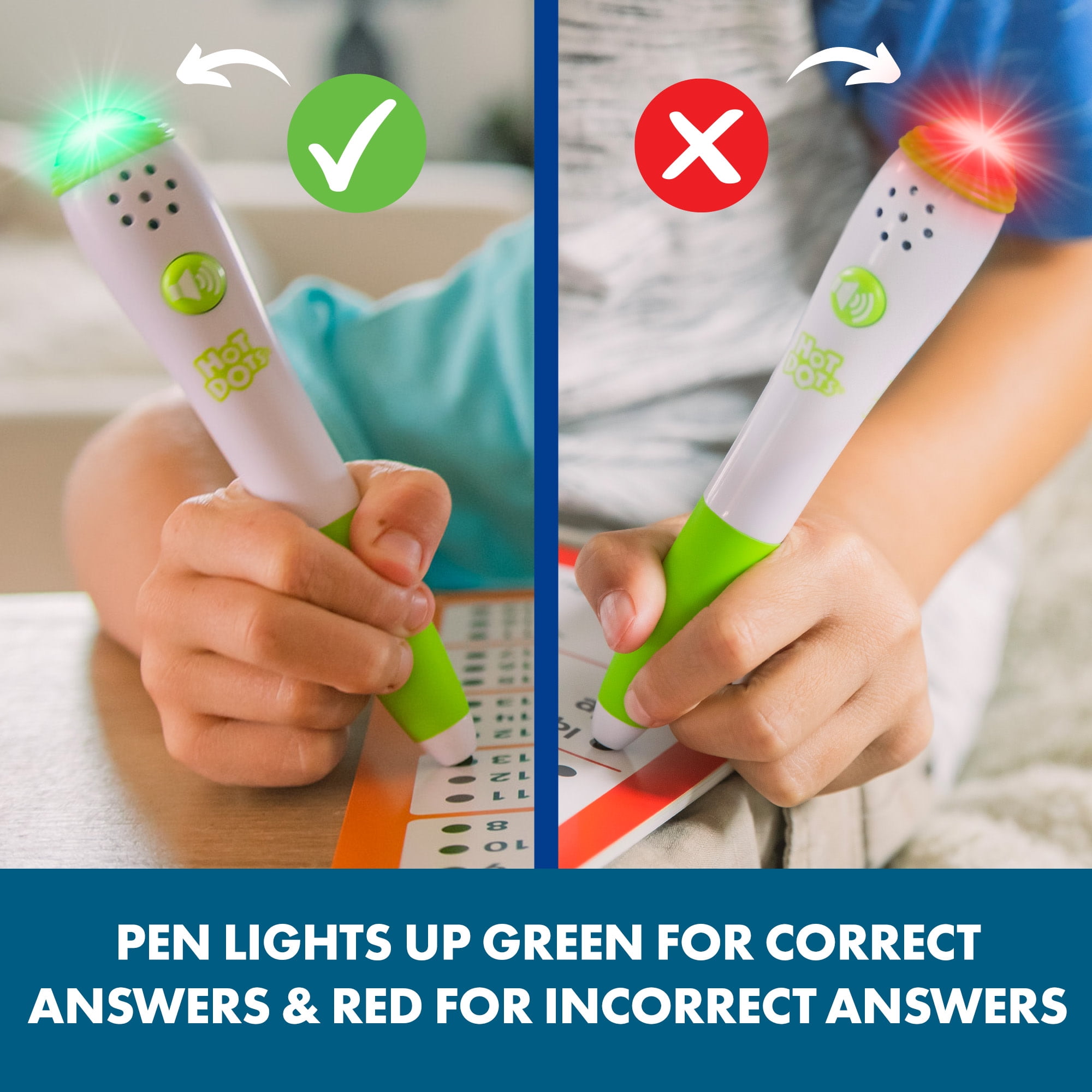 Educational Insights Hot Dots Interactive Workbook for First Grade Kids Age 6+