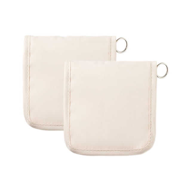 Leodye 1PCS Mini Kit de Premiers Secours Portable Vide Compact Sac de Rangement pour Médicaments d'Urgence Camping Randonnée Extérieur -5.1x4.7x0.79 Po