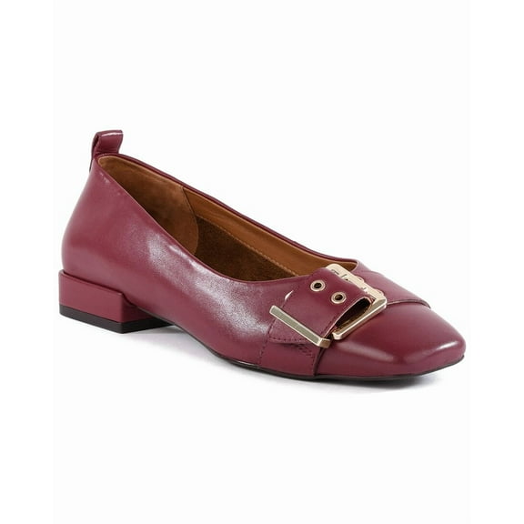 Seychelles Cambridge Leather Flat, 7, Red