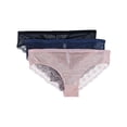 thumbnail image 1 of CTM® Culotte Bikini en Dentelle et Maille (Lot de 3) (Grande Taille pour Femmes), 1 of 3