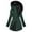 G-Green, variant on Rinsvye Women's Solid Color Fleece Lightweight Jacket Women Jacket Collar Zip Up Fit Leather Jacket Cozy Outerwear