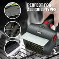 thumbnail image 2 of Cordless Electric Grill Cleaning Scrub Brush Rechargeable with Type-C Charge Cord,Red/Black, 2 of 4