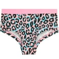 thumbnail image 2 of Harry Bear Girls Leopard Print Underwear 5 Pack | Sizes 7-14, 2 of 3