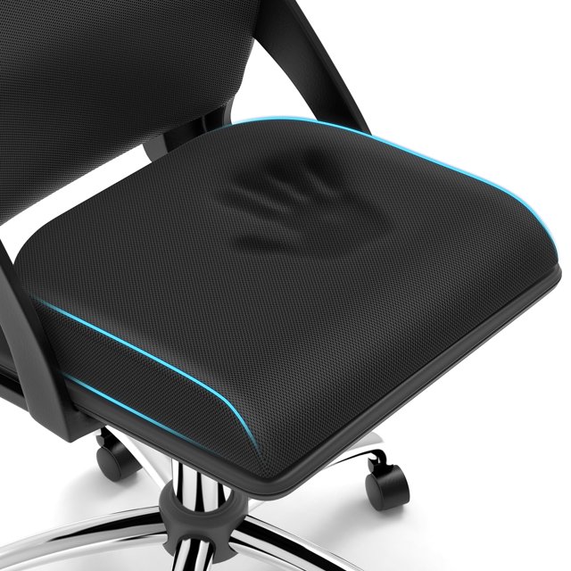 Cojín TranquilRelax grande de espuma suave para silla de oficina