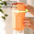 thumbnail image 4 of Rejilla Hielo Giratoria Molde para Bloques Hielo para Hacer Hielo Caja para Hacer Hielo en el Hogar Máquina para Hacer Hielo Material Seguro para Alimentos Sin Olor, Naranja, 4 of 5