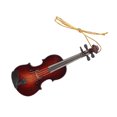 thumbnail image 4 of Musical Instrument Christmas Decoration, Excellent Craft Resin Miniature Violin Hanging Ornament  For Graduation Ceremony, 4 of 8
