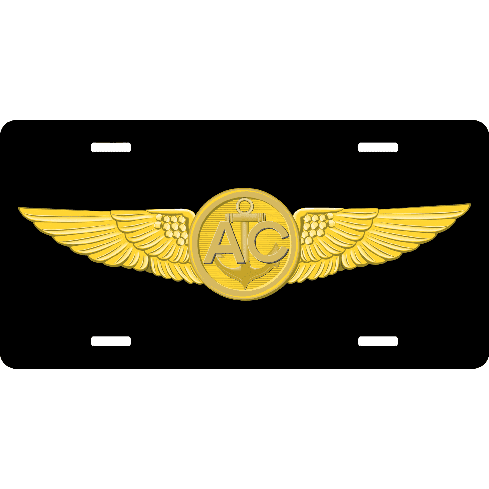 Air Crew Military License Plate