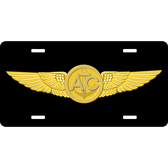 Air Crew Military License Plate