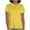 Yellow, variant on Tbopshirt Women's Solid Sports Quick Dry Shirt Men's Women's Short Sleeve V-neck Top/Shirt