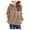 a-Khaki6775, variant on FINALGANG Girl's Pullover Leopard Print Plush Half-Zip Hoodie Warm Long Sleeve Relaxed Fit Sweatshirt For Daily Casual Outdoor Wear Versatile Top