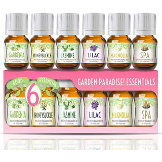 Fragrance Oils Set of 6 Scented Oils from Good Essential - Amber Oil,  Coffee Oil, Leather Oil, Fresh Cotton Oil, Fresh Cut Grass Oil, Bamboo Oil:  Aromatherapy, Perfume, Soaps, Candles, Slime, Lotions! 