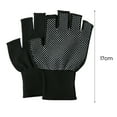 thumbnail image 6 of Eoperou 2 Pairs Breathable Sweat Absorbing Half-finger Gloves High Elastic Wear-resistant Outdoor Bicycle Non-slip Compression Gloves Cycling Supplies, 6 of 8