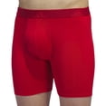 thumbnail image 3 of Calzoncillo bóxer adidas, paquete de 3 unidades, para hombre Better Scarlet/Black/Onix, 3 of 7