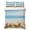 Brown Blue, variant on Twin Quilt Set 68''x86'', Pink Grey Ombre Lightweight Bedspread Coverlet Set with 2 Pillow Shams, Modern Geometric Abstract Cream Breathable All Season Quilt Bedding for Dorm/Bedroom