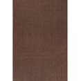 thumbnail image 2 of CAMILSON Granulated Non Shedding Easy-Cleaning Indoor Outdoor Easy Jute Rug Brown 5x7, 2 of 9