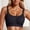Black, variant on Comfortable Wireless Supportive Bra With Wide Straps And Full Coverage For Women For Everyday Wear And Large Cup Sizes