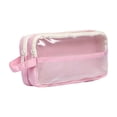 thumbnail image 3 of Otvok Layer Large Capacity Transparent Pencil Case for Students Portable Large Capacity Stain Durability Rectangular Storage Pouch, 3 of 7