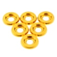 thumbnail image 3 of 6 juegos de Aluminio Baoblaze para guardabarros Tornillo de arande perno M6 18 mm dorado, 3 of 8