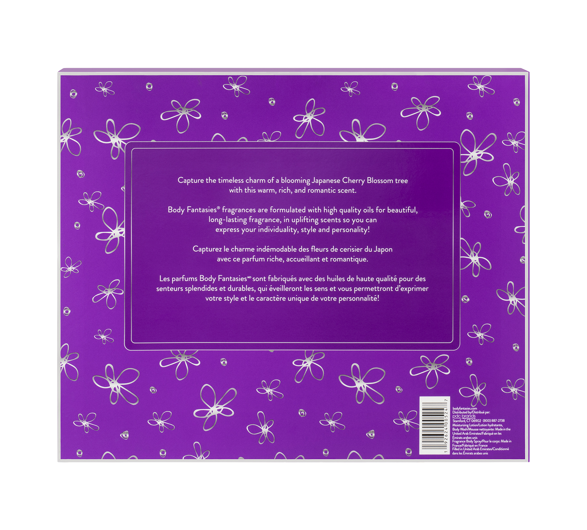 Body Fantasies Japanese Cherry Blossom Fragrance Spray Gift