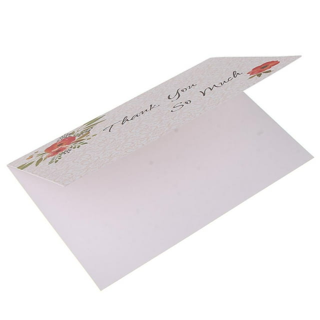 simhoa 6 Pcs Cartes de Remerciement Créatives Enveloppe Cadeaux pour Tanks