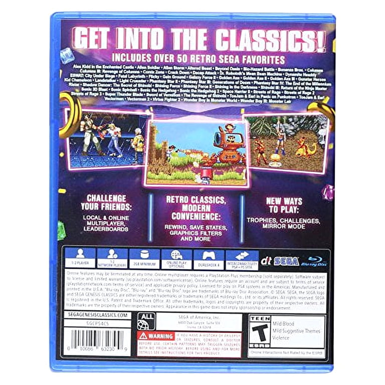 SEGA Mega Drive Classics, PlayStation 4 photo 2