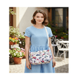 thumbnail image 2 of Bolso Bandolera De Tela De Gran Capacidad Para Mujer Malubero Blanco, 2 of 5