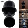 thumbnail image 1 of Capítulo Funny Gas Mask Botella Topper (2pcs), 1 of 9